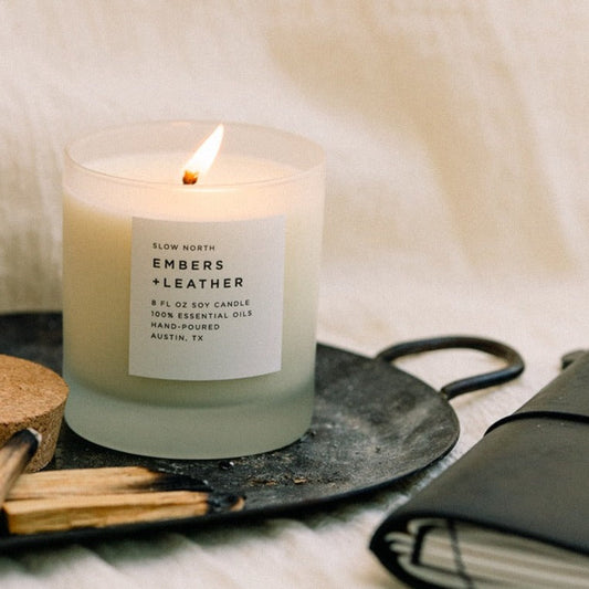 Embers + Leather - Signature Candle