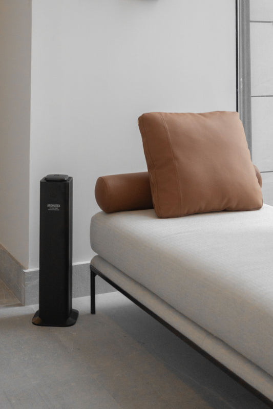 Aroma Plus Pro – Bluetooth Tower Diffuser lifestyle photo