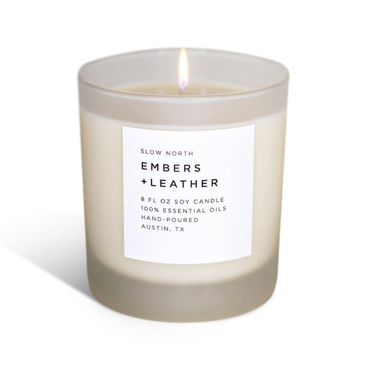 Embers + Leather - Signature Candle