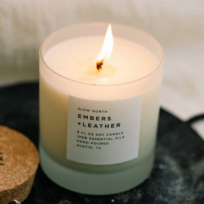 Embers + Leather - Signature Candle